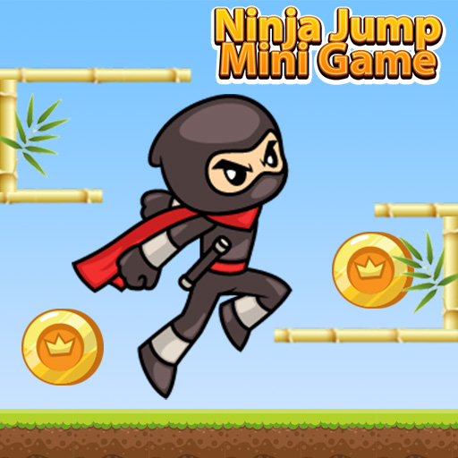 Ninja jump mini game: play ninja jump mini game online for free now.