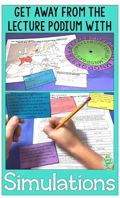 social studies simulations