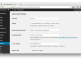Wordpress Blog Settings Settings Basic Wordpress Recommended Start