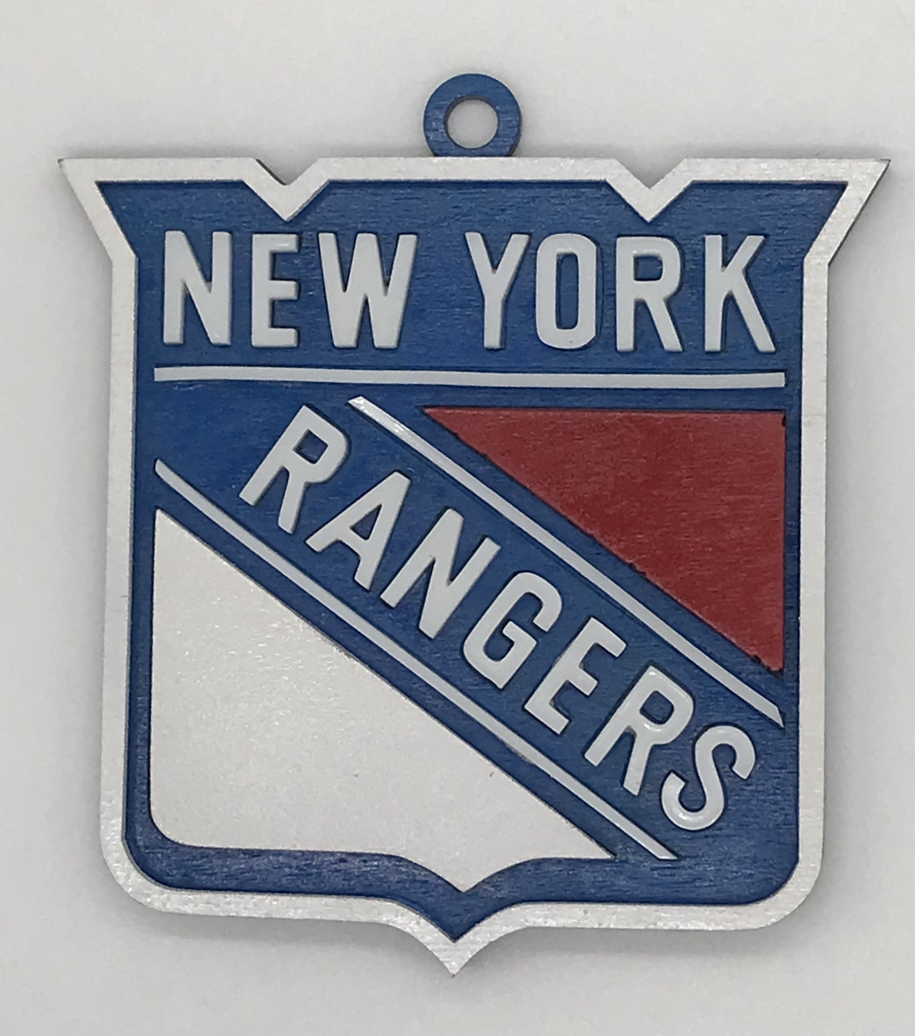 New York Rangers Christmas Ornament