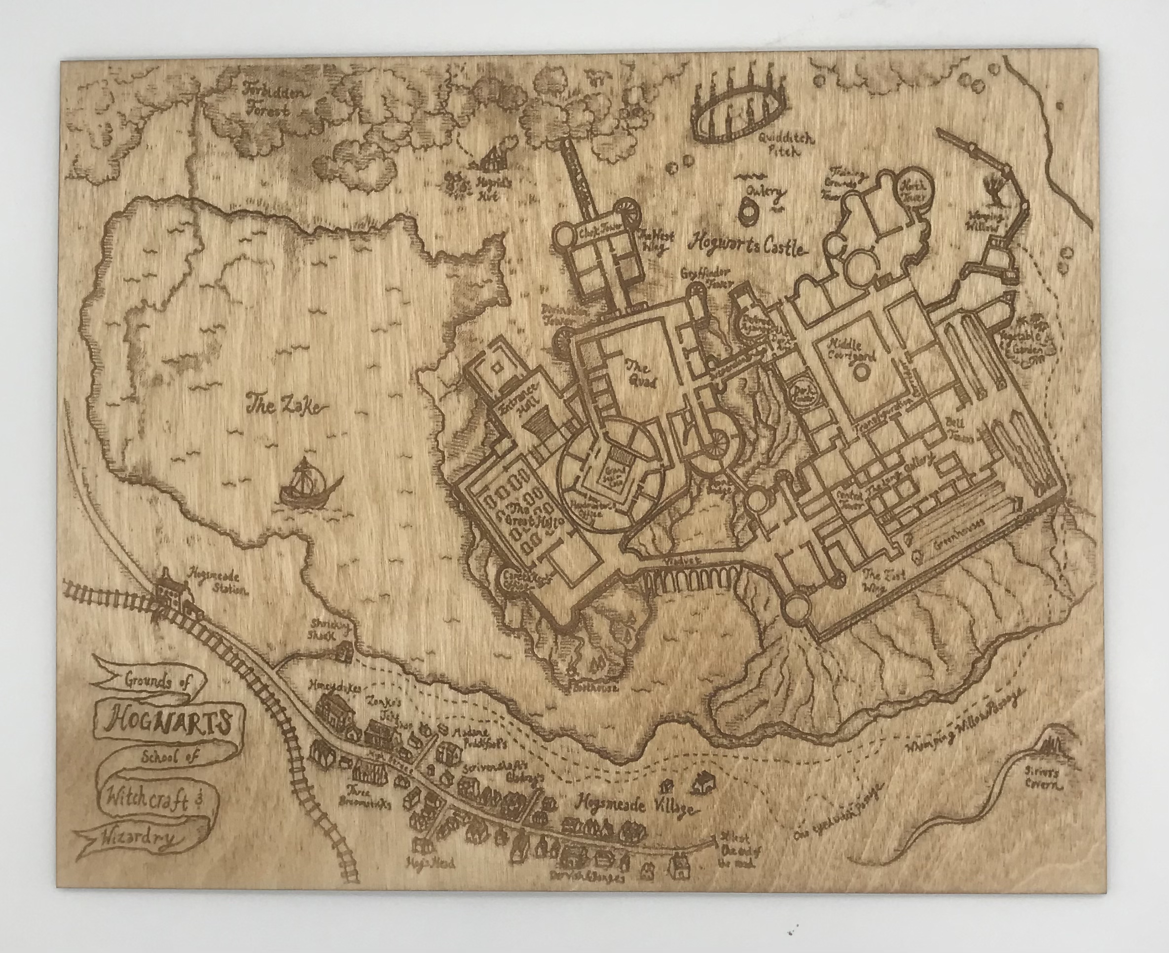 Hogwarts Map