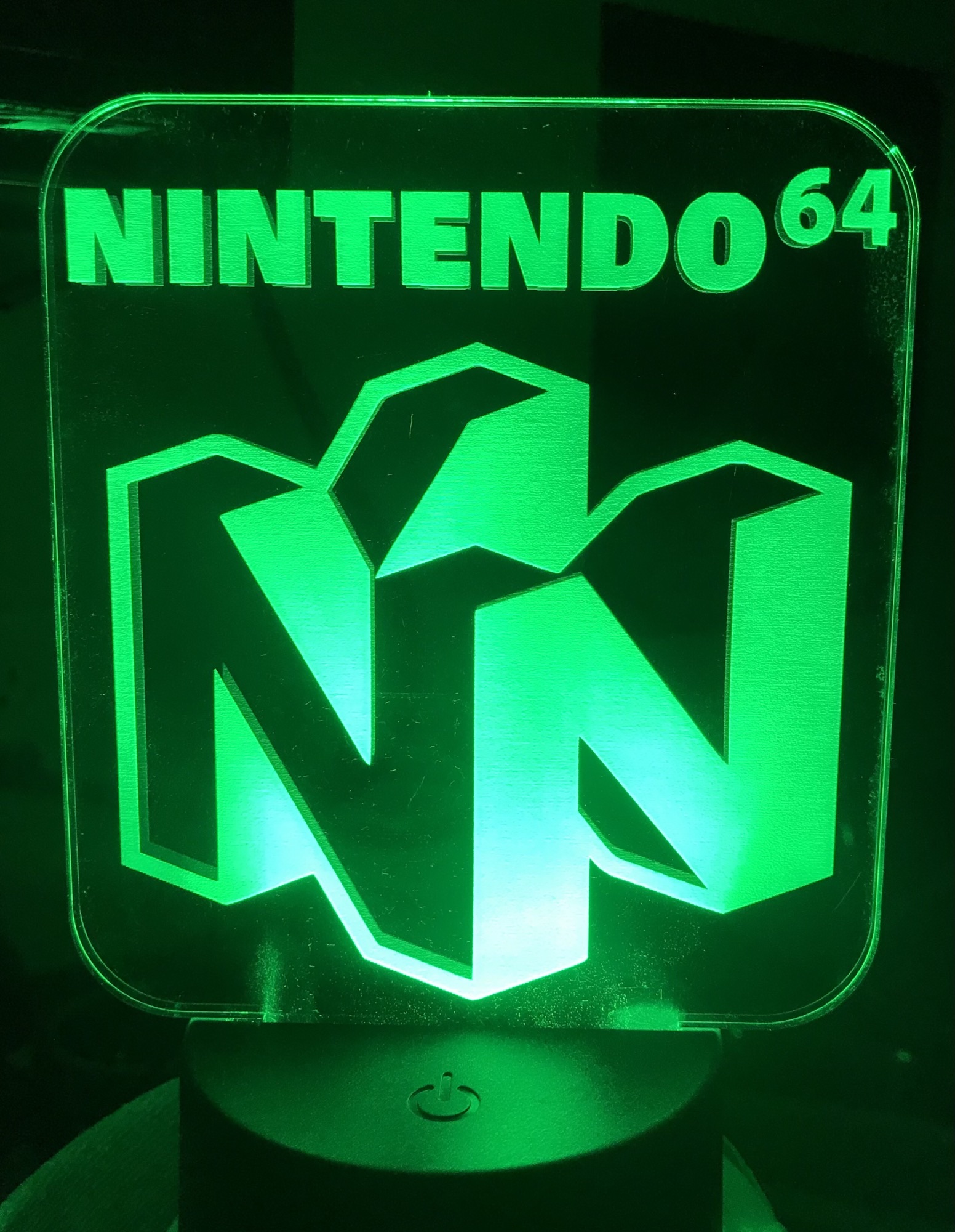 N64 Acrylic Night Light