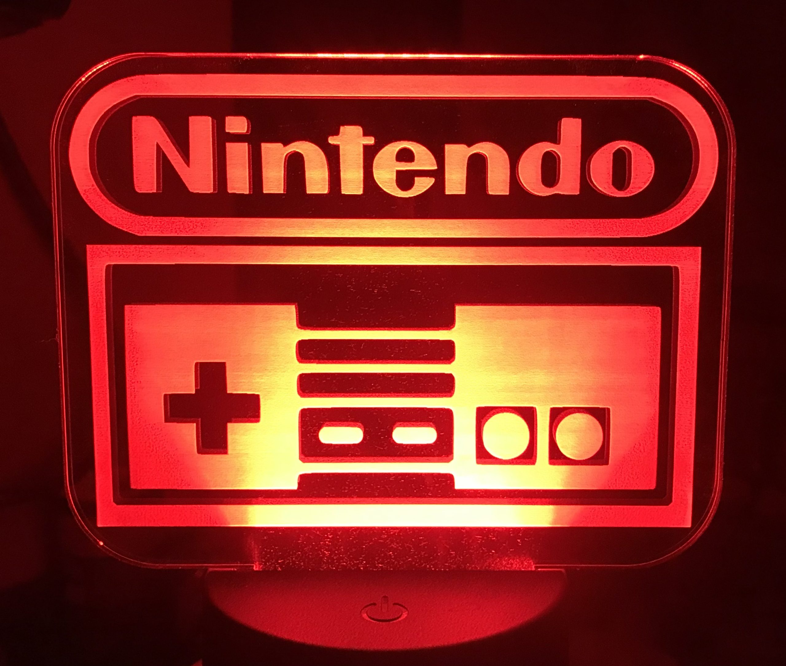 Nintendo Acrylic Night Light