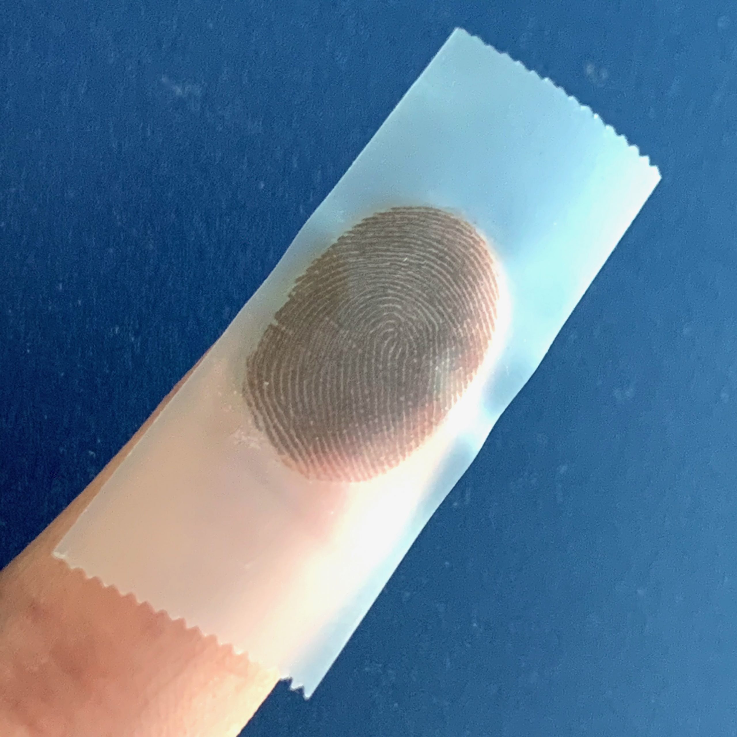 How to make a fingerprint for memorial or fingerprint jewelry Brent