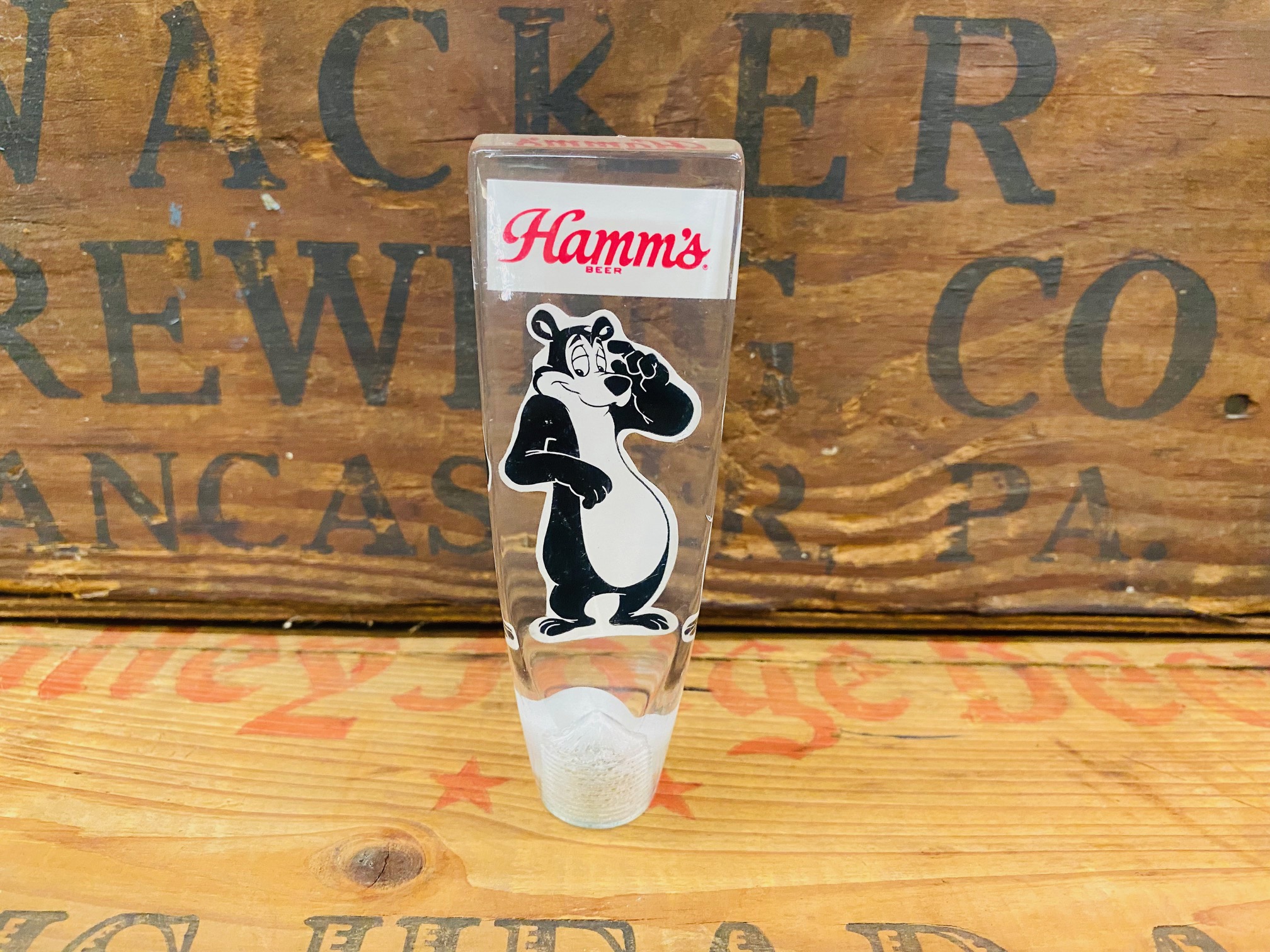Hamms Bear Tap Handle - Breweriana Aficionado
