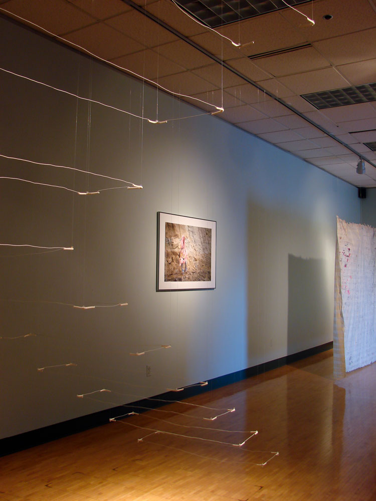 Installation view - The Air & The Ground