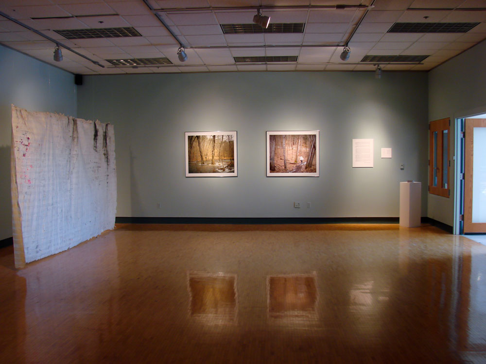 Installation view - The Air & The Ground