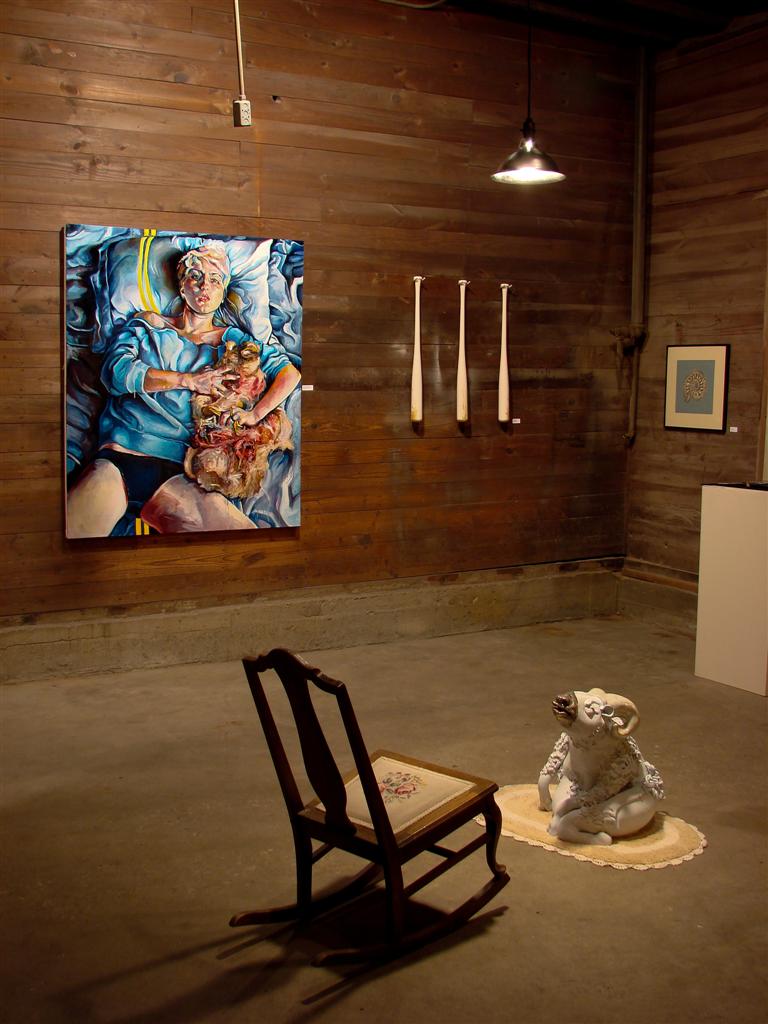 Installation view - Clean Fossils