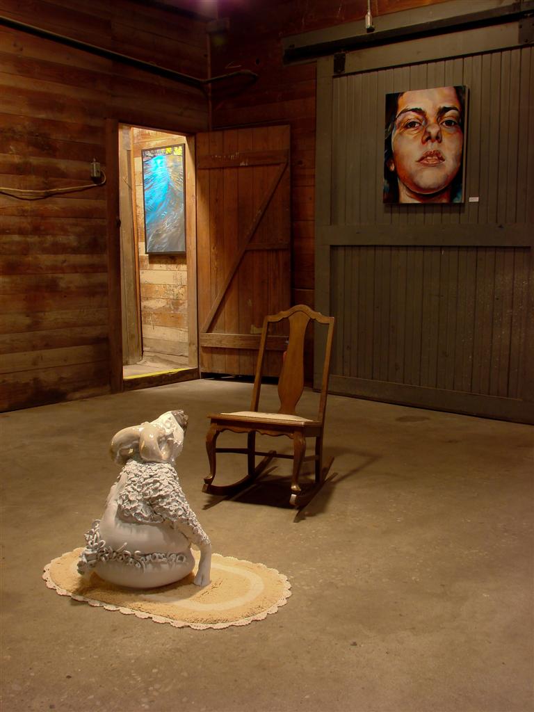 Installation view - Clean Fossils