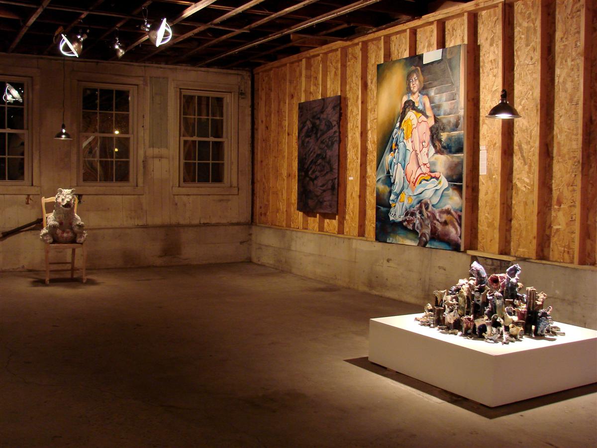 Installation view - Clean Fossils