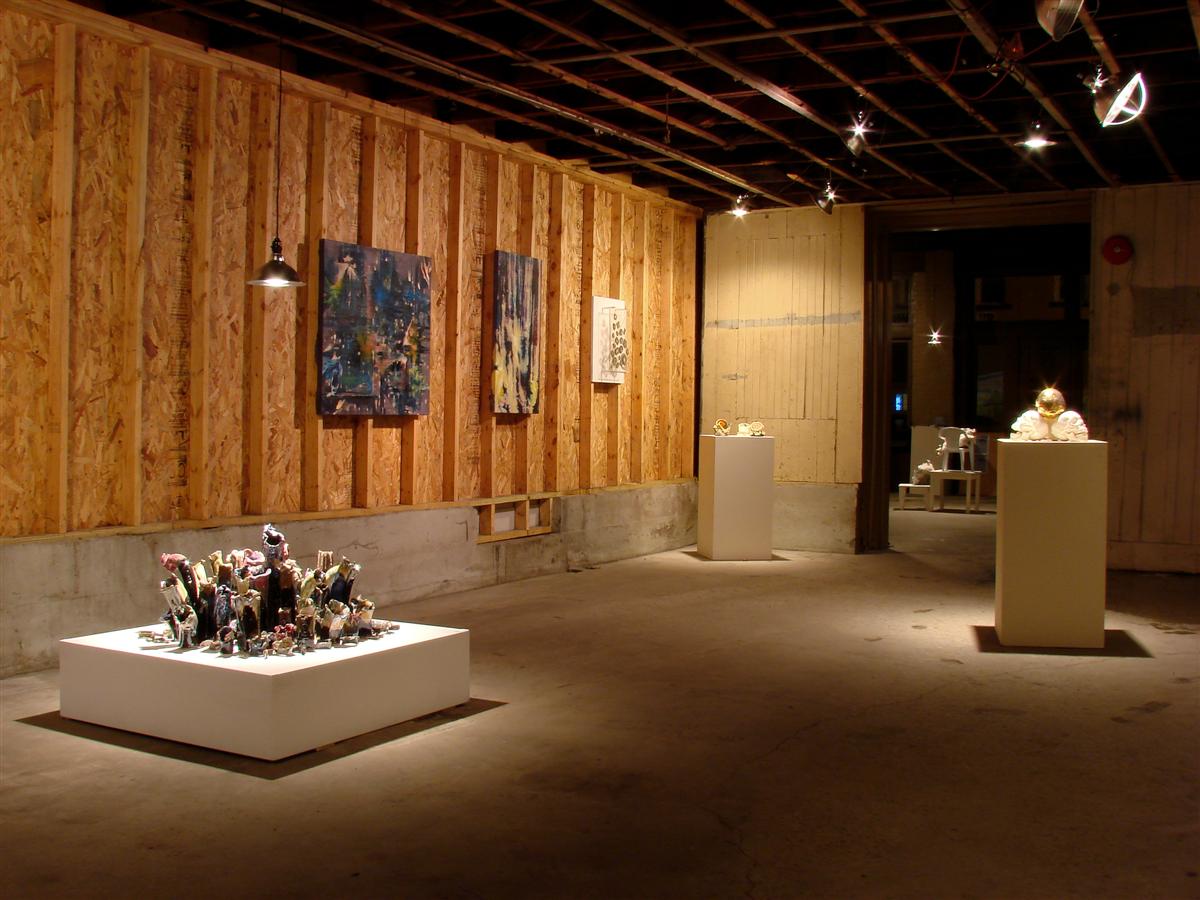 Installation view - Clean Fossils