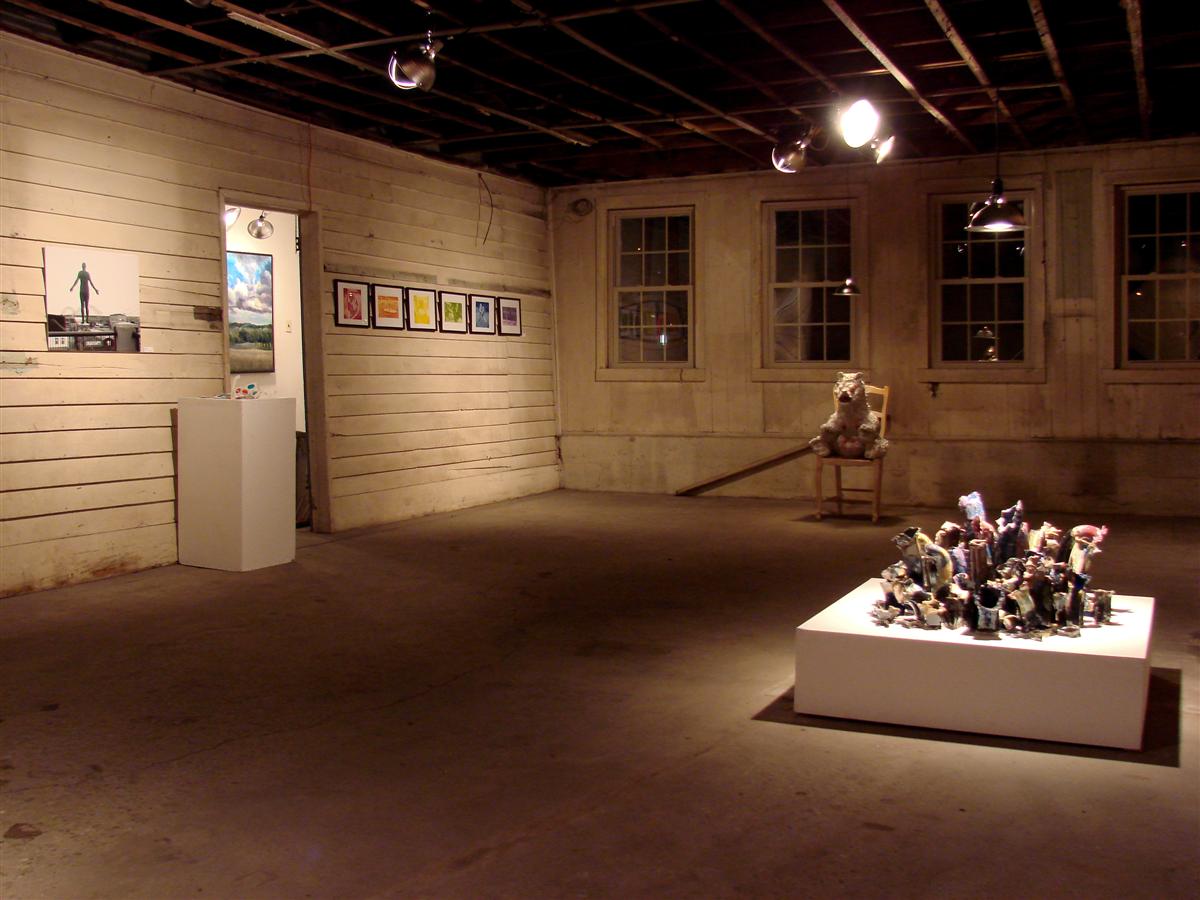 Installation view - Clean Fossils