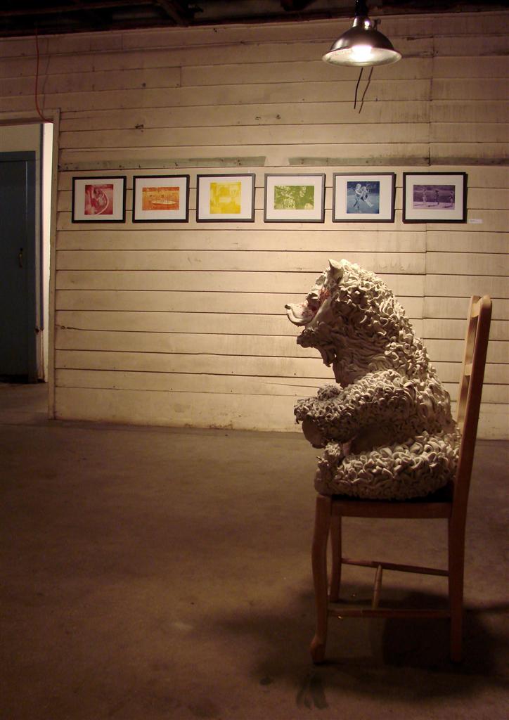 Installation view - Clean Fossils