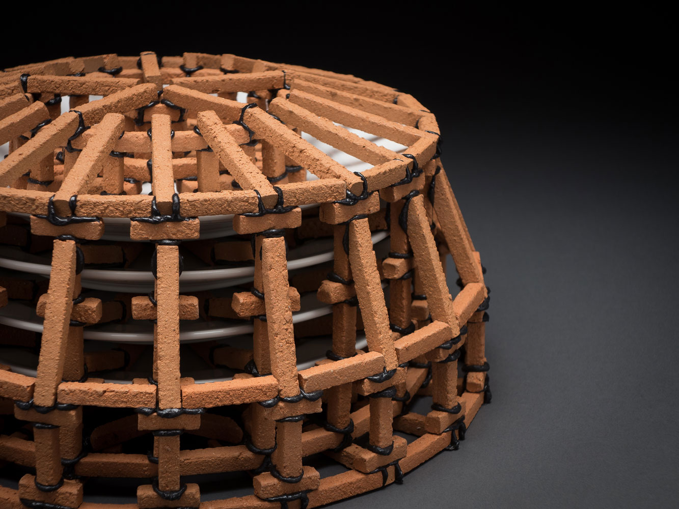 Scaffolding Series (with stack of four JCPenny Home™ Collection 10" Dinner Plates)