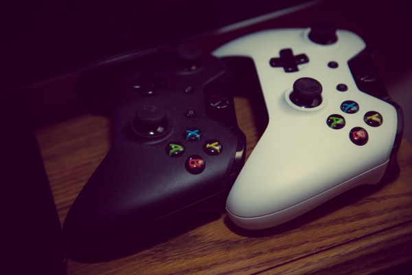xbox one controllers | photograph by Brian J. Matis