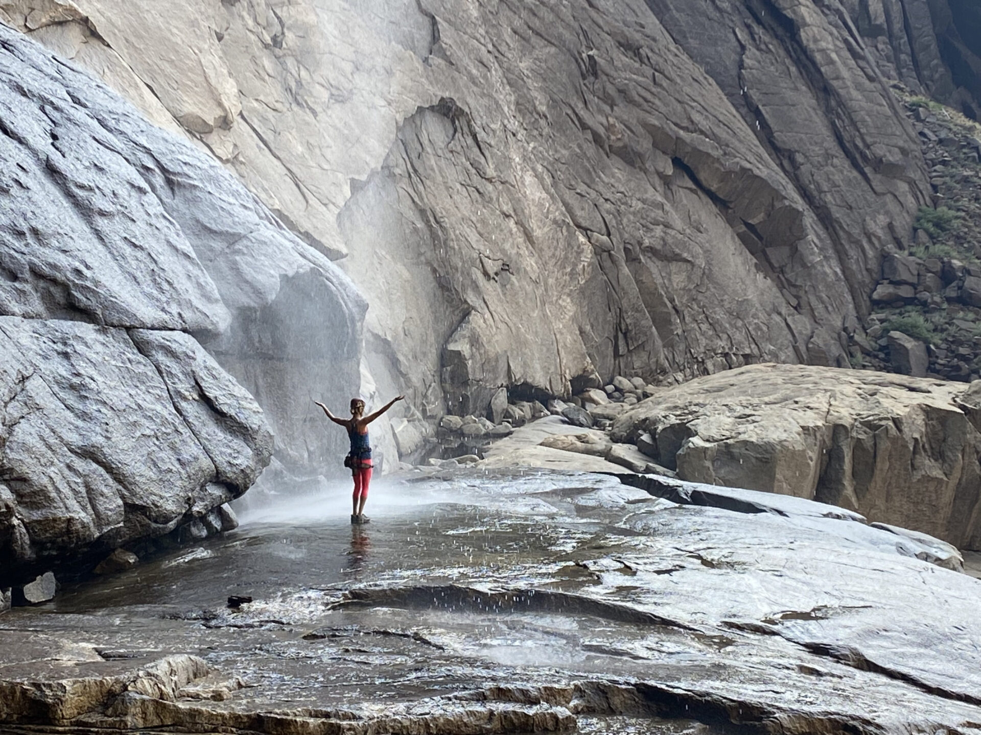 Brice Pollock » Canyoneering 1000ft Down Yosemite Falls