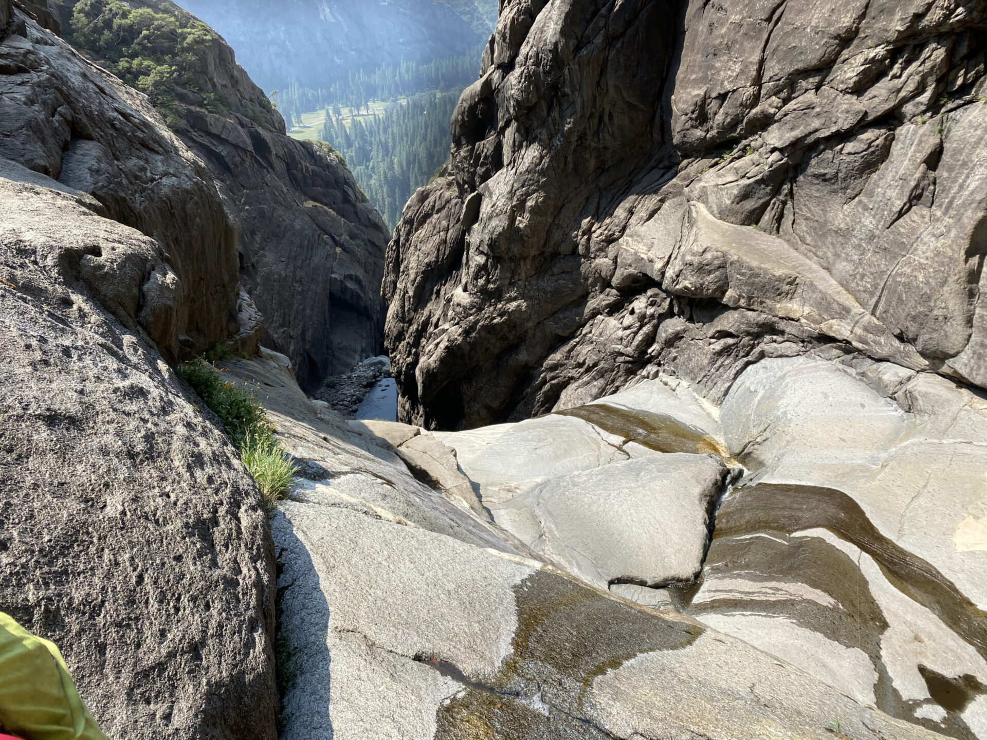 Brice Pollock » Canyoneering 1000ft Down Yosemite Falls