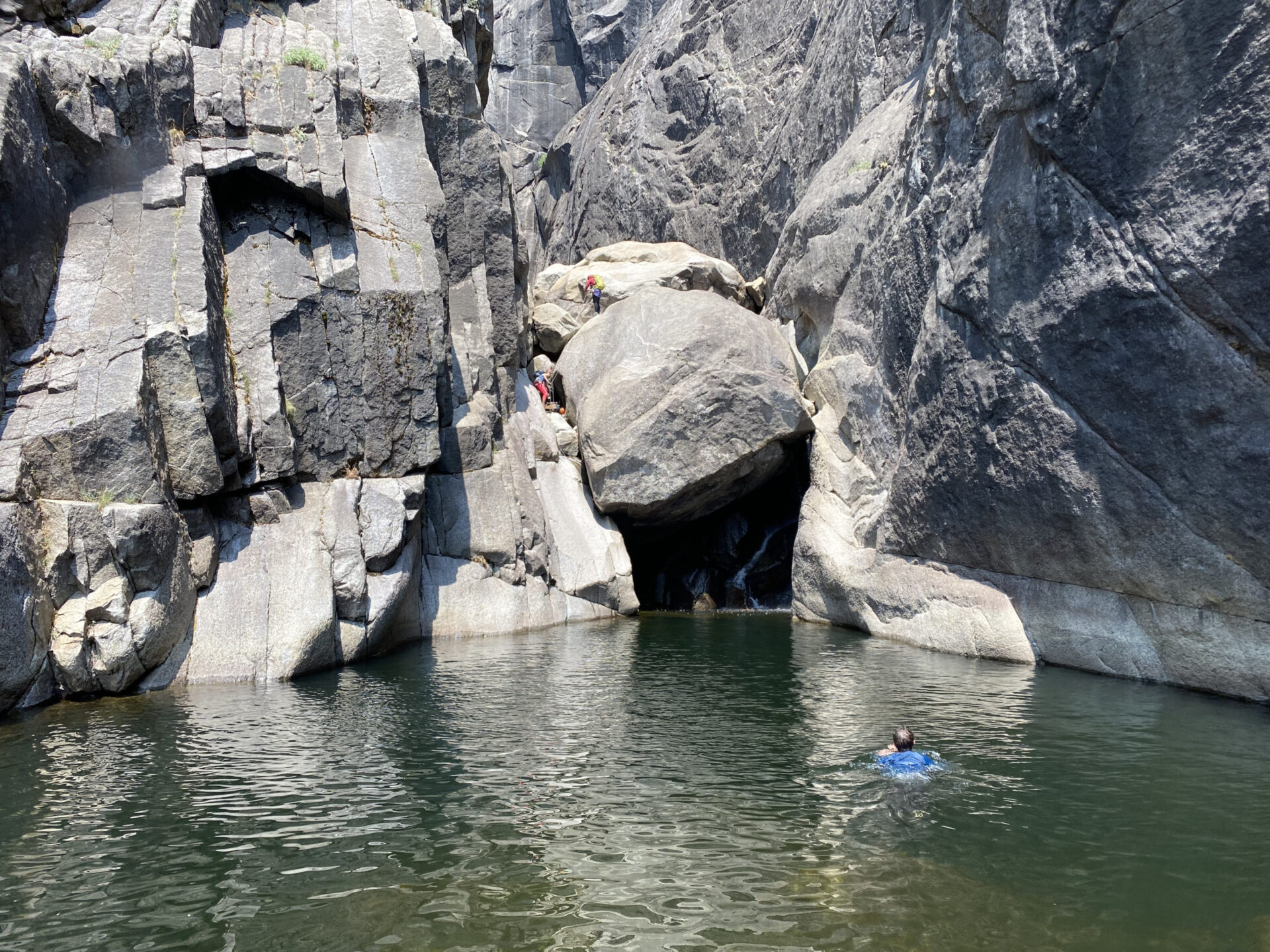 Brice Pollock » Canyoneering 1000ft Down Yosemite Falls