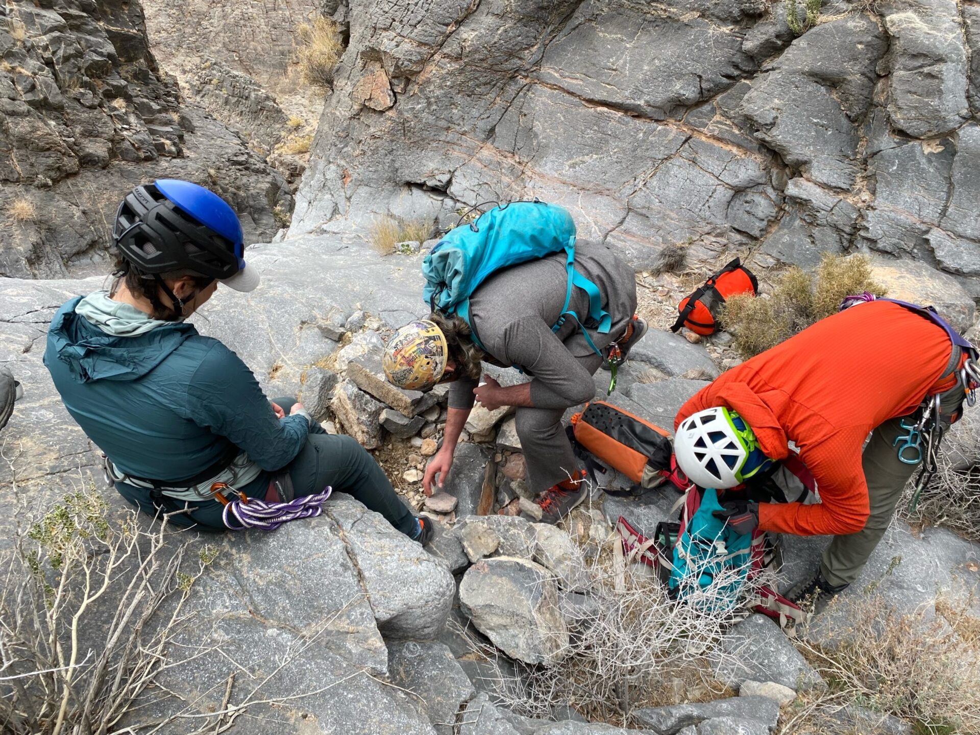 Brice Pollock » Dapper Canyoneering with Fossil Snails