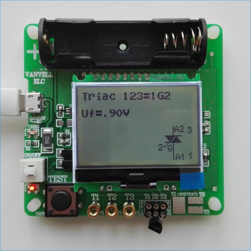 Mg328 Transistor Tester Inductance Capacitance Meter Esr Meter Pro Mg328 Transistor Tester Inductance Capacitance Meter Esr Meter Pro