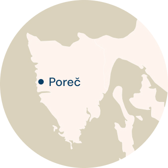 Pore Istria Charming In A Timeless Setting Briskva Porec Map 