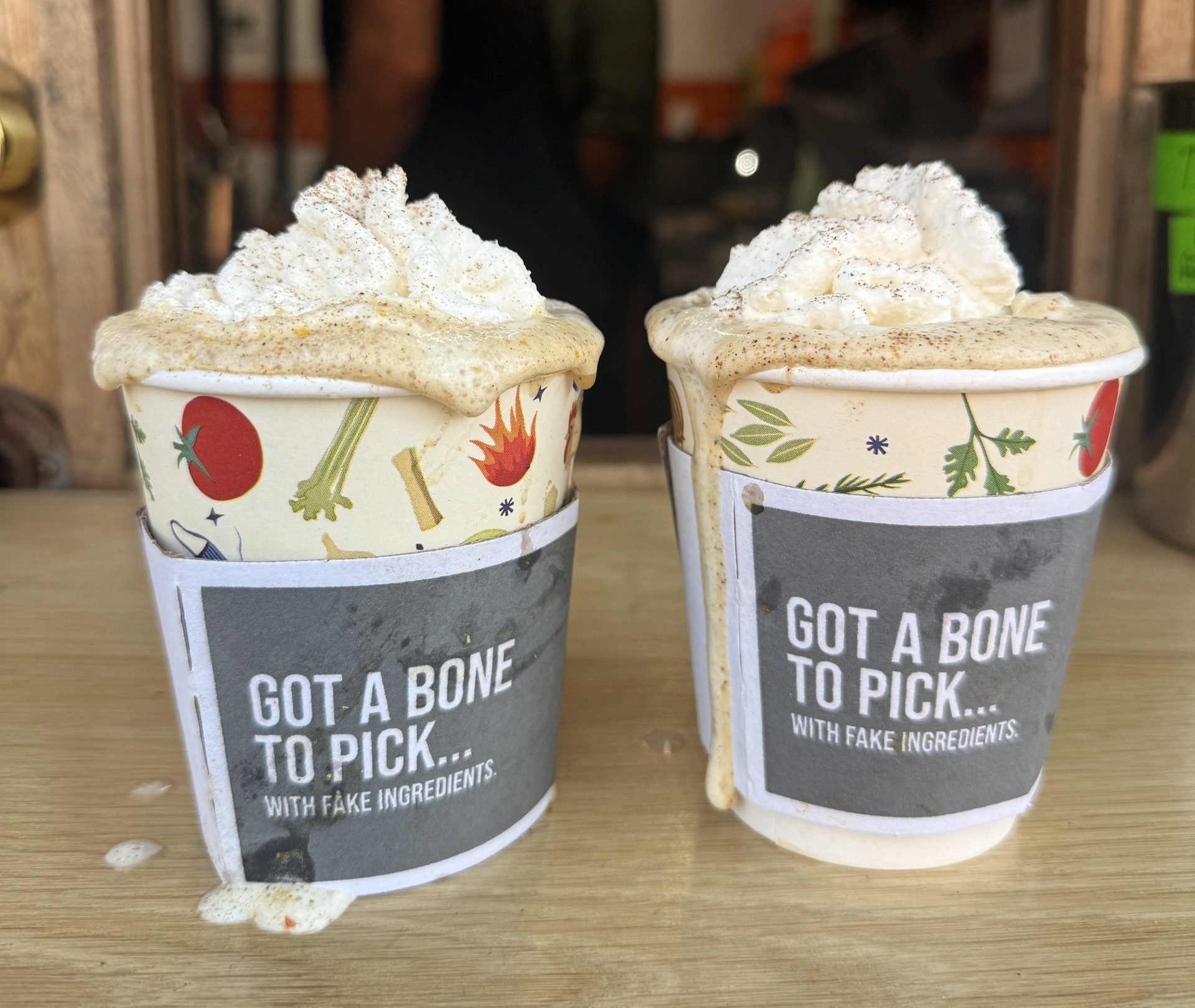Savory pumpkin spice latte