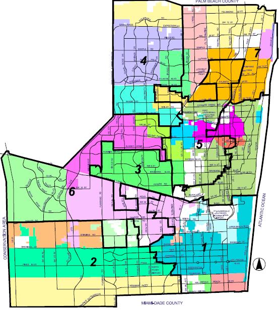 Map Of Broward County Florida Map 