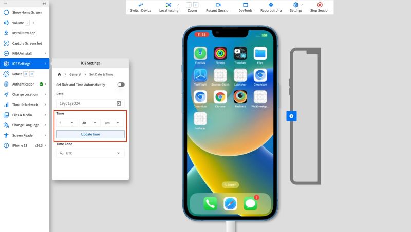 Set The Exact Date Time And Time Zone On Browserstack Devices To Test - Download Ultra HD Colorful Texture | Ultra HD