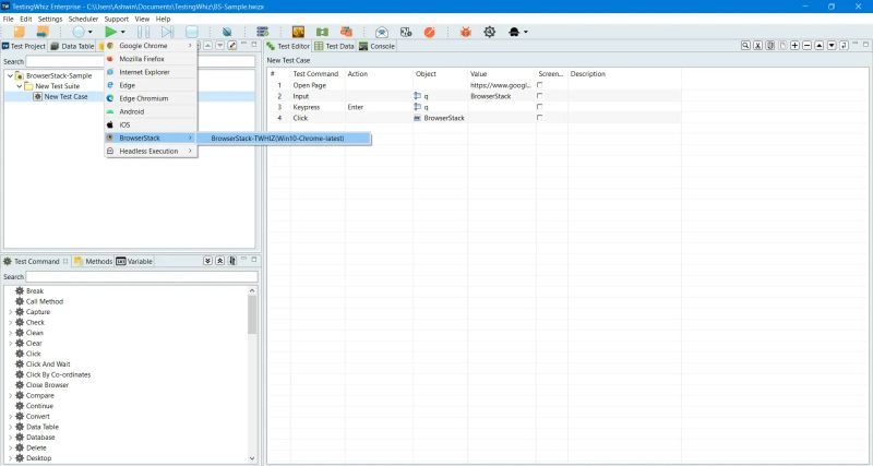 Run Testingwhiz Tests With Automate Browserstack Docs - Incredible Abstract Illustration - Full HD