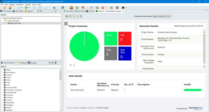 Run Testingwhiz Tests With Automate Browserstack Docs - Premium Ocean Photo Gallery - Ultra HD
