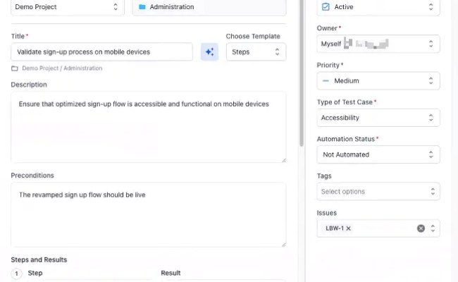 Manage Test Cases In Jira App | BrowserStack Docs