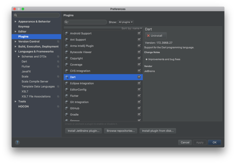 Flutter Install All Plugins Likostap - Premium Dark Background Gallery - HD