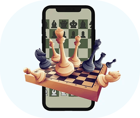 Chess Game Development Nexnora Tech - Stunning Geometric Design - 8K