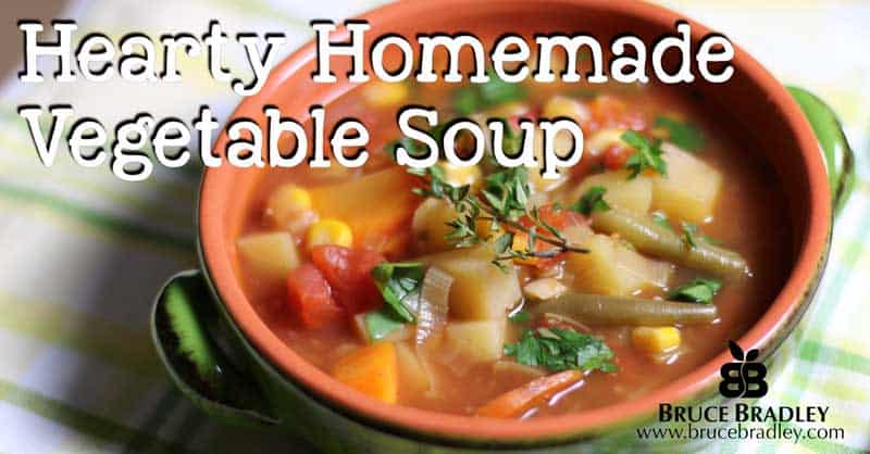 Recipe Hearty Homemade Vegetable Soup Bruce Bradley Sep 15 2015 - Marie Callenders recipes - the easy way to prepare the best dishes from the Marie Callenders menu.