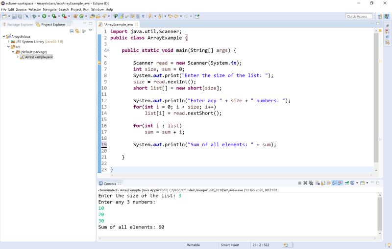 Arrays In Java Array Data Structure In Java Arrays In Java In Java Array Is A Group Of - High Resolution Space Pictures for Desktop