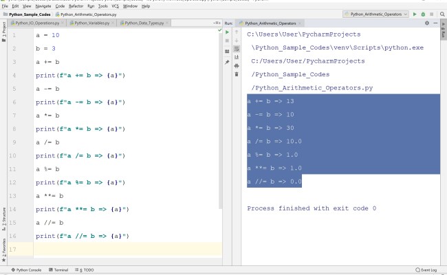 Python Tutorials - Operators And Its Types