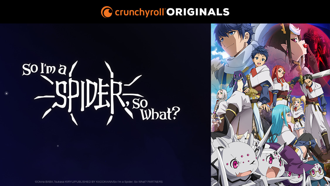 English Dub Review: So I'm a Spider, So What? "Reincarnation, in