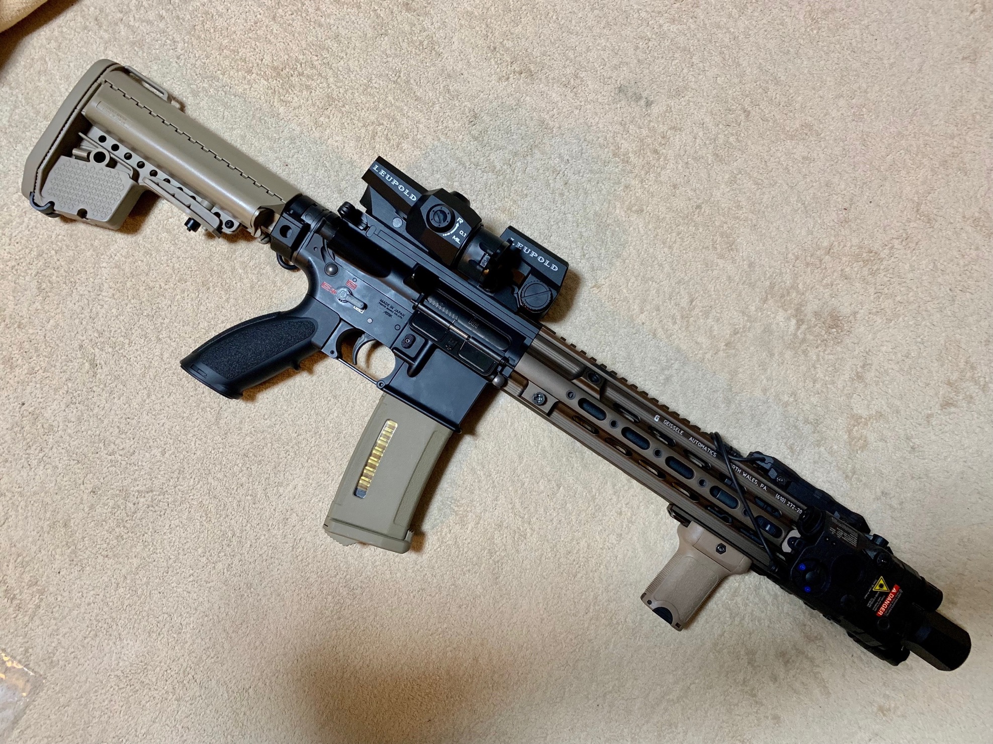 東京マルイ純正　HK416デルタカスタム　ハンドガードBK Amazon | 東京マルイ(TOKYO MARUI) HK416 デルタカスタム 18歳