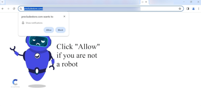 Precludestore.com notifications