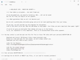 NullBulge Ransomware (ransom note)