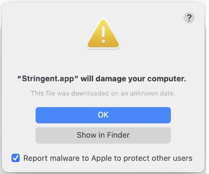 Stringent.app adware