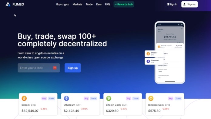 Flimeo.com pop-up