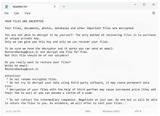 How to remove RestoreBackup Ransomware and decrypt .restorebackup files