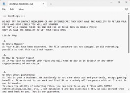 MARK Ransomware (ransom note)