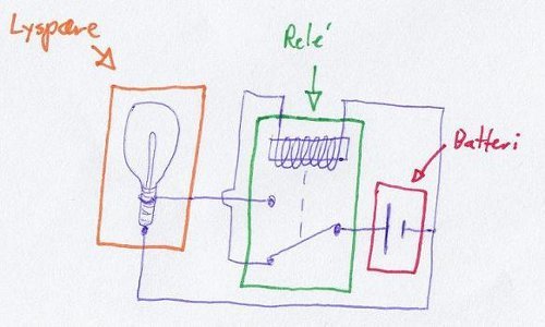picture How To Draw A Light Bulb In A Circuit flashing light circuit
