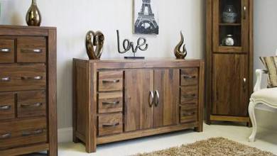 Foto mebel dan furniture dari kayu mangga