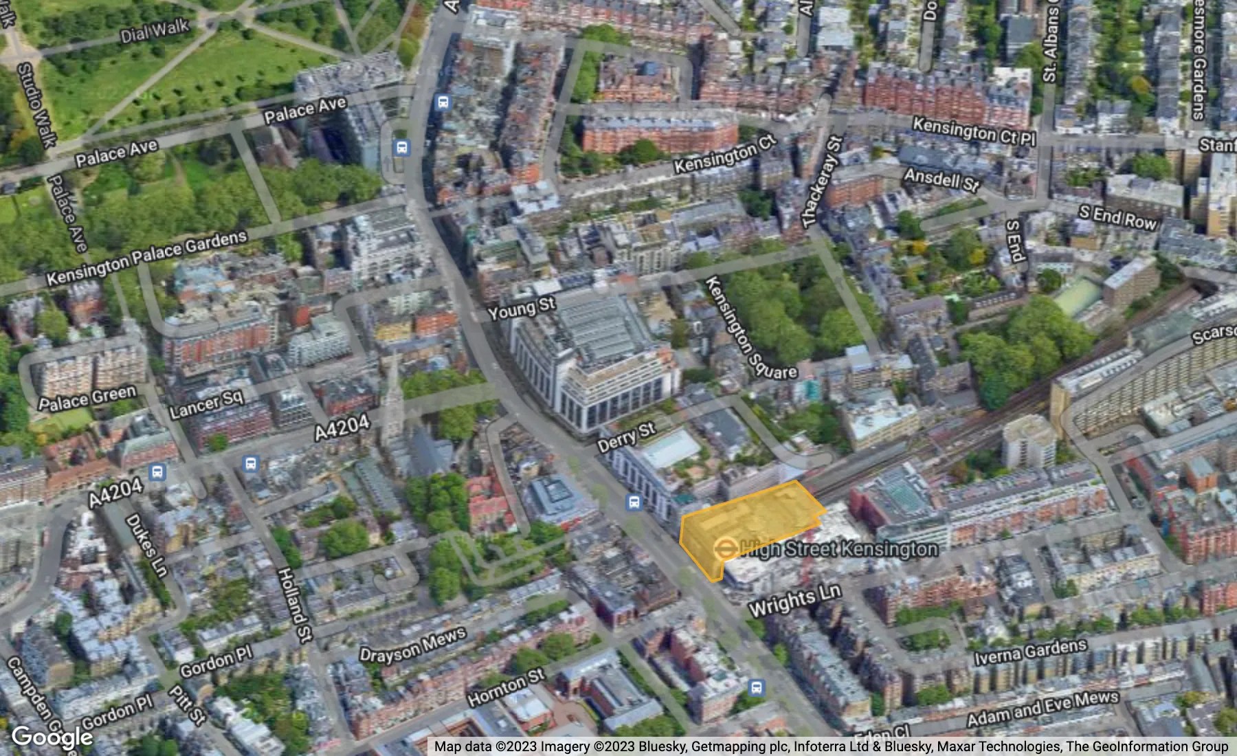 High Street Kensington Station Building Kensington London W8 4064.webp