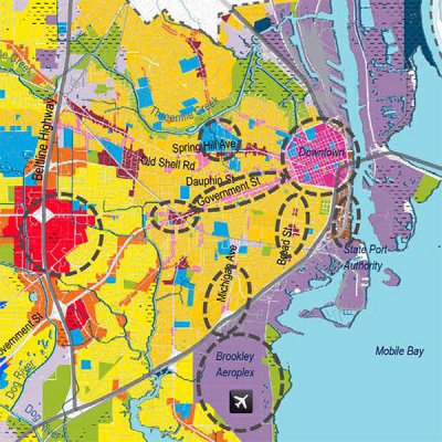 Mobile Bay Map M FLUM Icon 