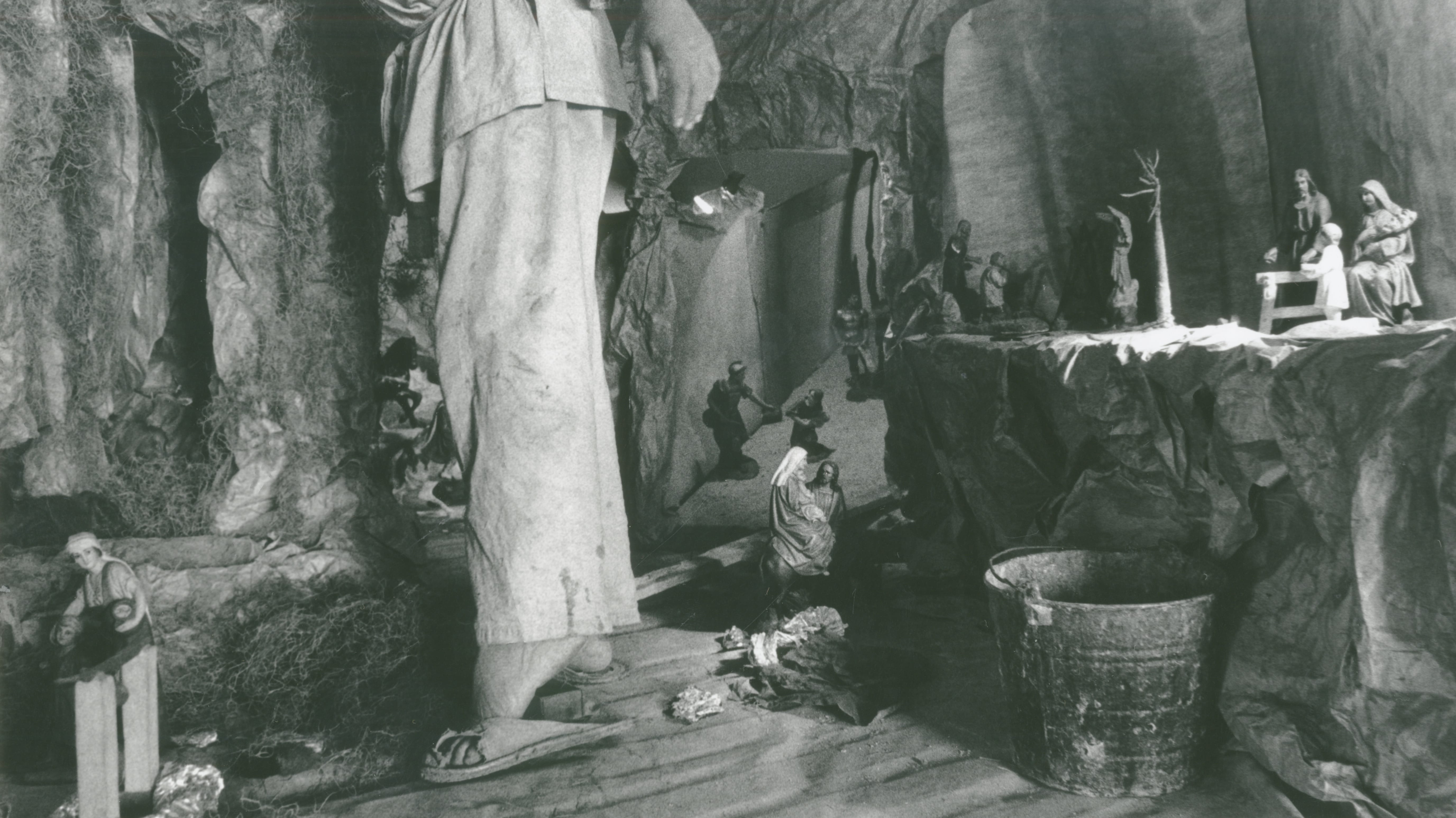 Los Romanticos Angeles de la Tierra, La Habana, Cuba 1992 Gelatin silver print, Vintage 10 1/2 x 16 in. ©Joseph Ney