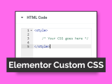 Add Custom Css To Elementor Free Best Practices
